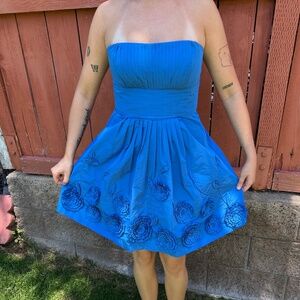 BCBG Maxazria strapless dress